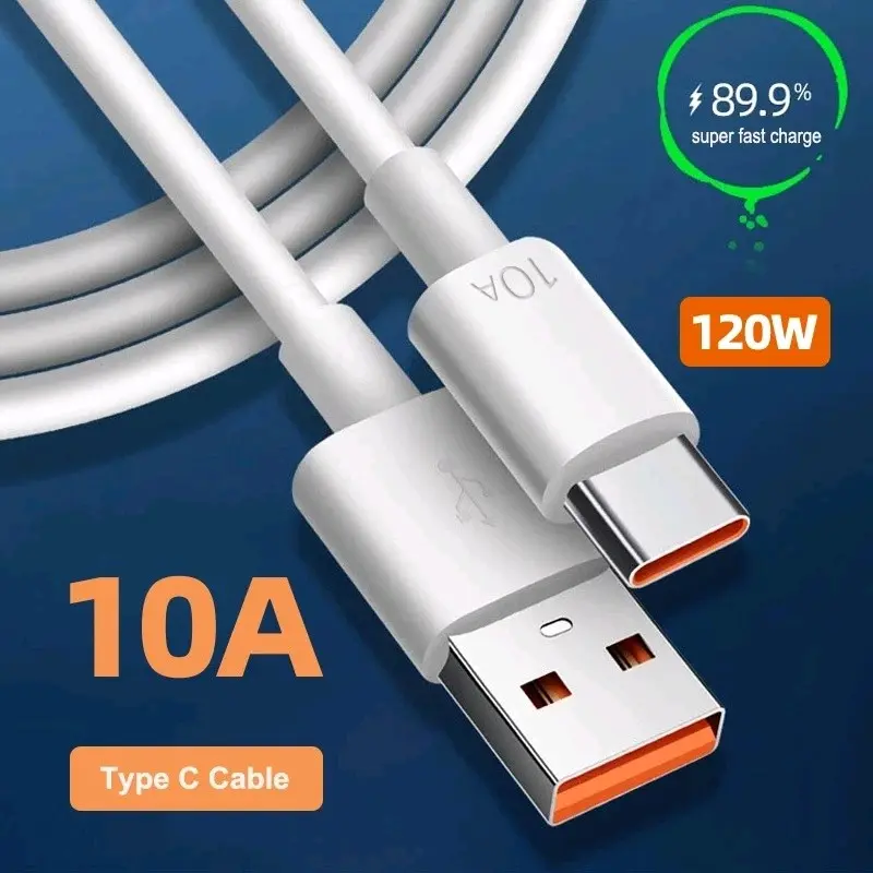 Cáp Sạc Nhanh Type C 120W Chuyên Dụng Cho Điện Thoại Samsung Oppo Xiaomi.