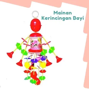 mainan bayi gantung putar Merry go musical Toys