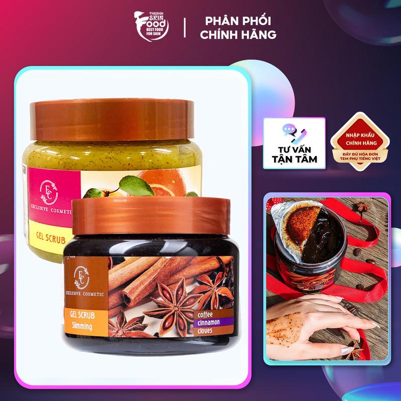  Tẩy Da Chết Body Quế Hồi Nga Eksklyuziv Kosmetik Gel Scrub 