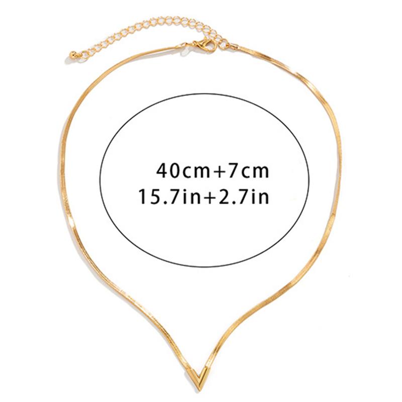 Product Introduction of Vòng Cổ Dây Chuyền Mở Rộng Có Thể Điều Chỉnh Cho Nam, Vòng Cổ Quyến Rũ Hình Chữ V, Phụ Kiện Trang Sức 0