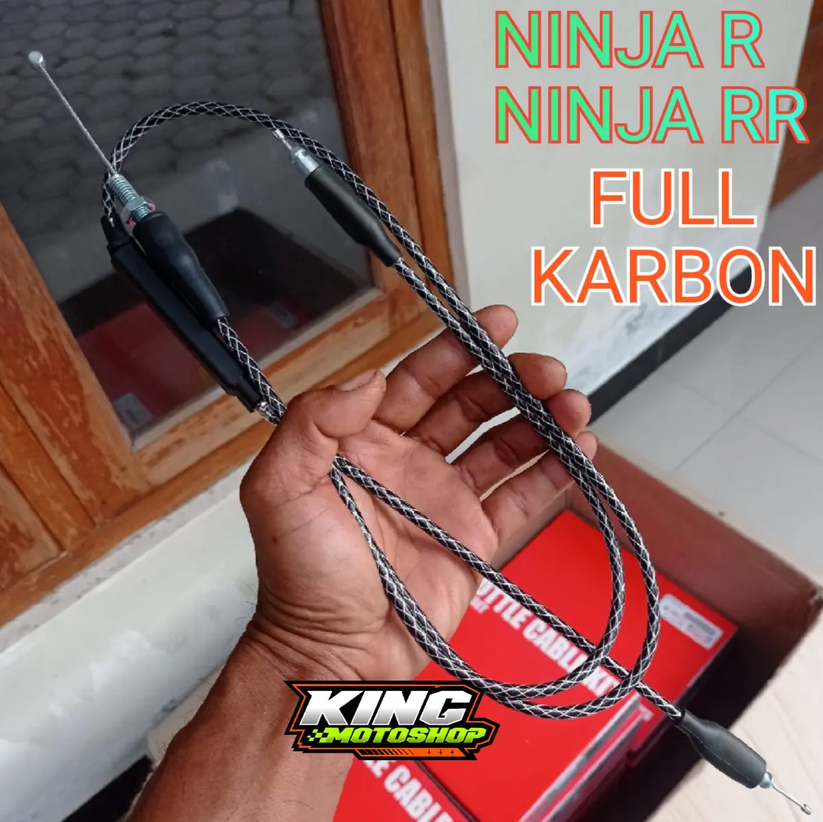 Kabel Gas Spontan Ninja karbon Ninja R Ninja RR