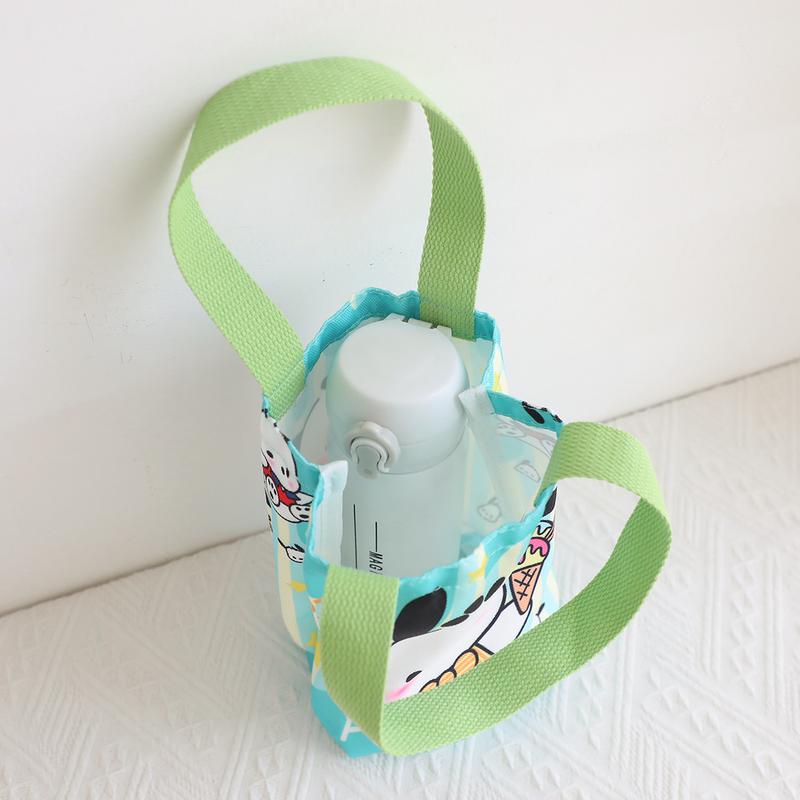 Product Introduction of Túi vải canvas đựng bình nước, cốc nước, họa tiết dễ thương TBINHNUOC3 14