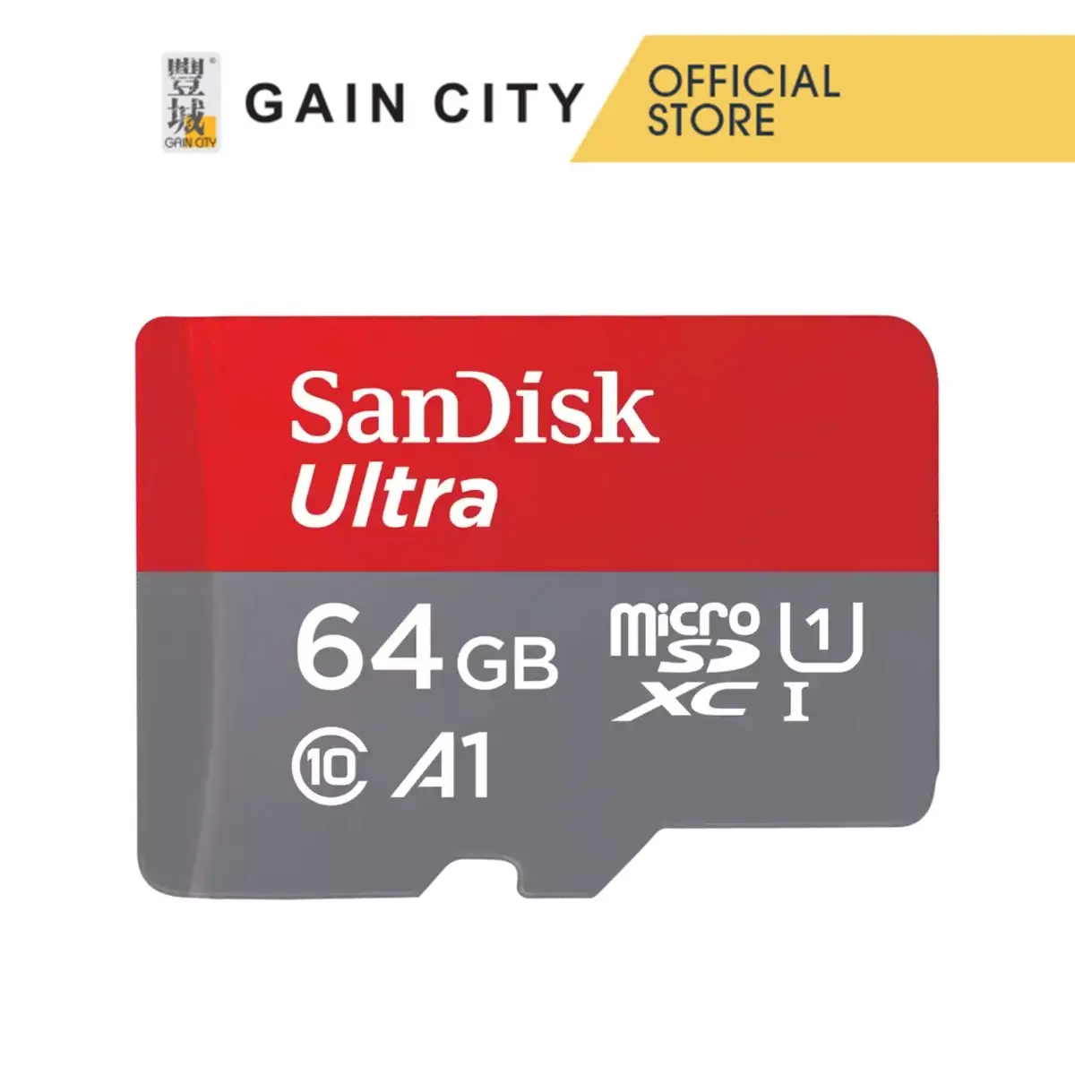 SANDISK ULTRA MICROSD CARD 64GB | ANDROID SMARTPHONE | TABLET | SDSQUAB-064G-GN6MN