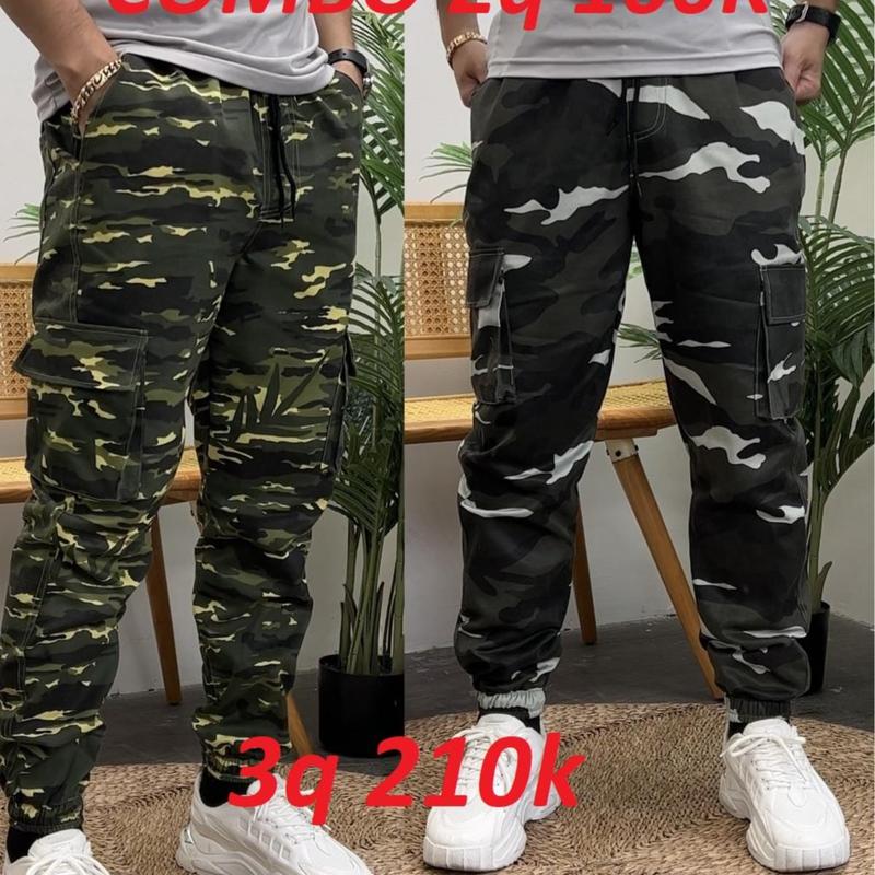 COMBO 2 Quần túi hộp rằn ri Quần bảo hộ lao động chất vải kaki form trẻ trung năng động có size từ 45kg đến 85kg Menswear Nam thámhiểm đi tiết sang trọng quanhoc sinh quan dai thông thường giặt bằng nước lạnh thô Nhung