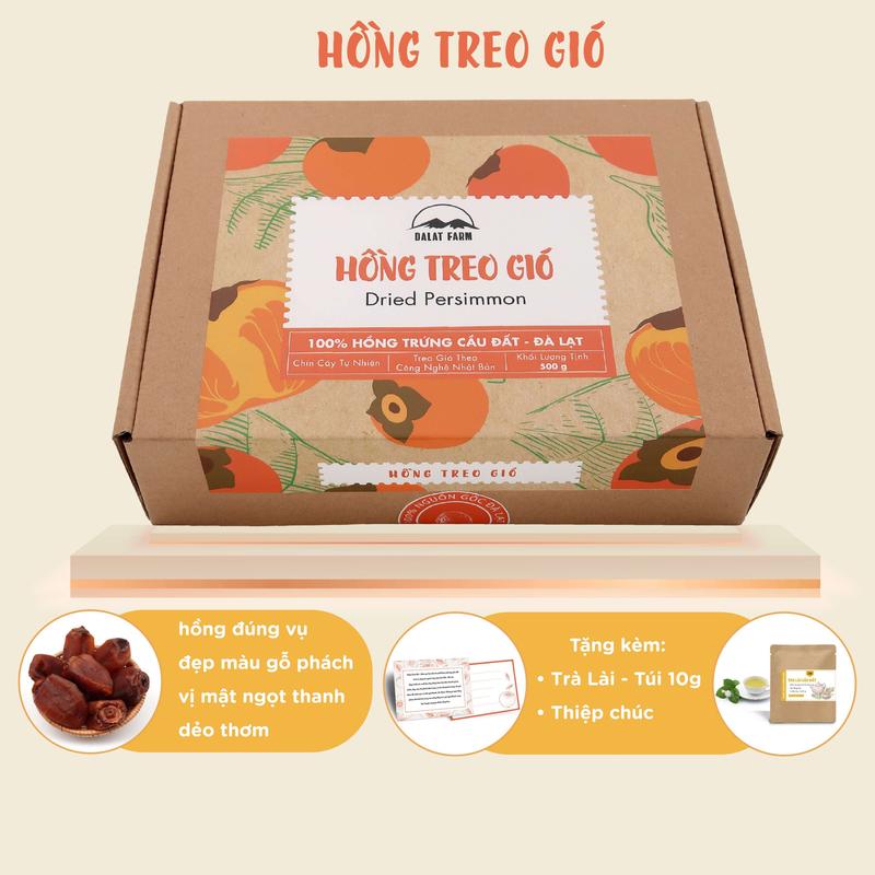 Hồng Treo Gió DalatFarm - Hộp 500g