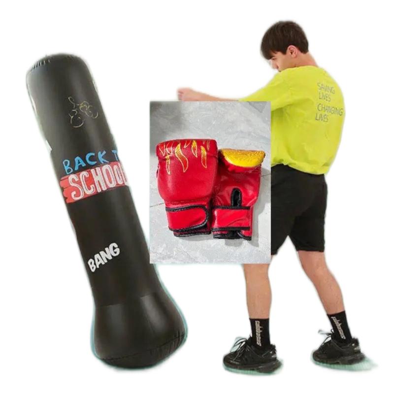 (   tâng theo bơn / bao tay ) Trụ Đấm Bốc Cao 1m2 Tự Cân Bằng Cao Cấp - Đồ Chơi Thể Thao Cho Trẻ Em - Toy, Đồ Chơi