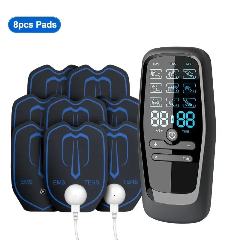 Alat Pijat Elektrik Alat Terapi Stroke Stimulasi Otot Dengan Gel Pad Mesin Therapy Pijat Mesin Therapy Pijat Akupuntur Tubuh Merah 4