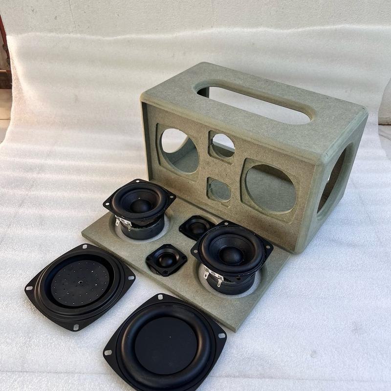 Combo loa 2x30W 2 bass 2 treble giá rẻ chất âm hay kèm box thô khoét sẳn LT Speaker