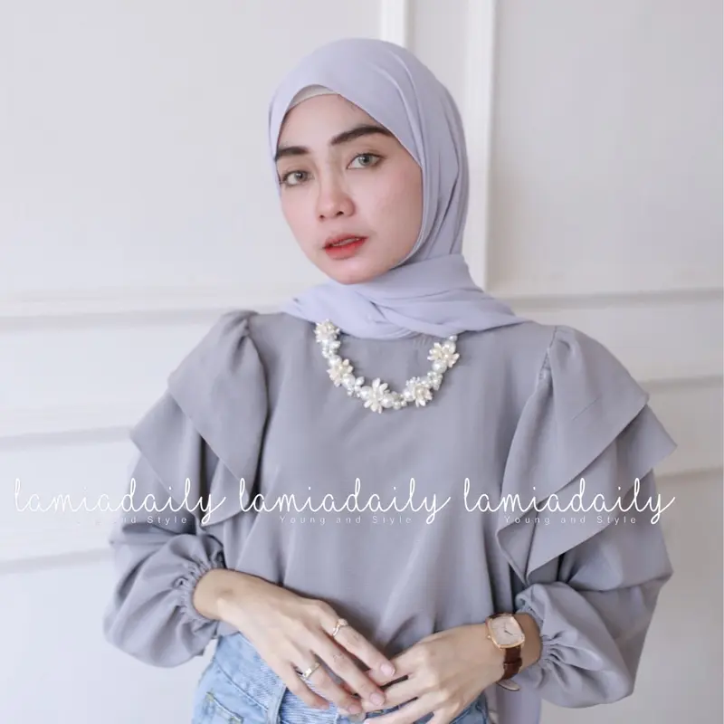 LAMIADAILY Eliza Blouse Polos 5