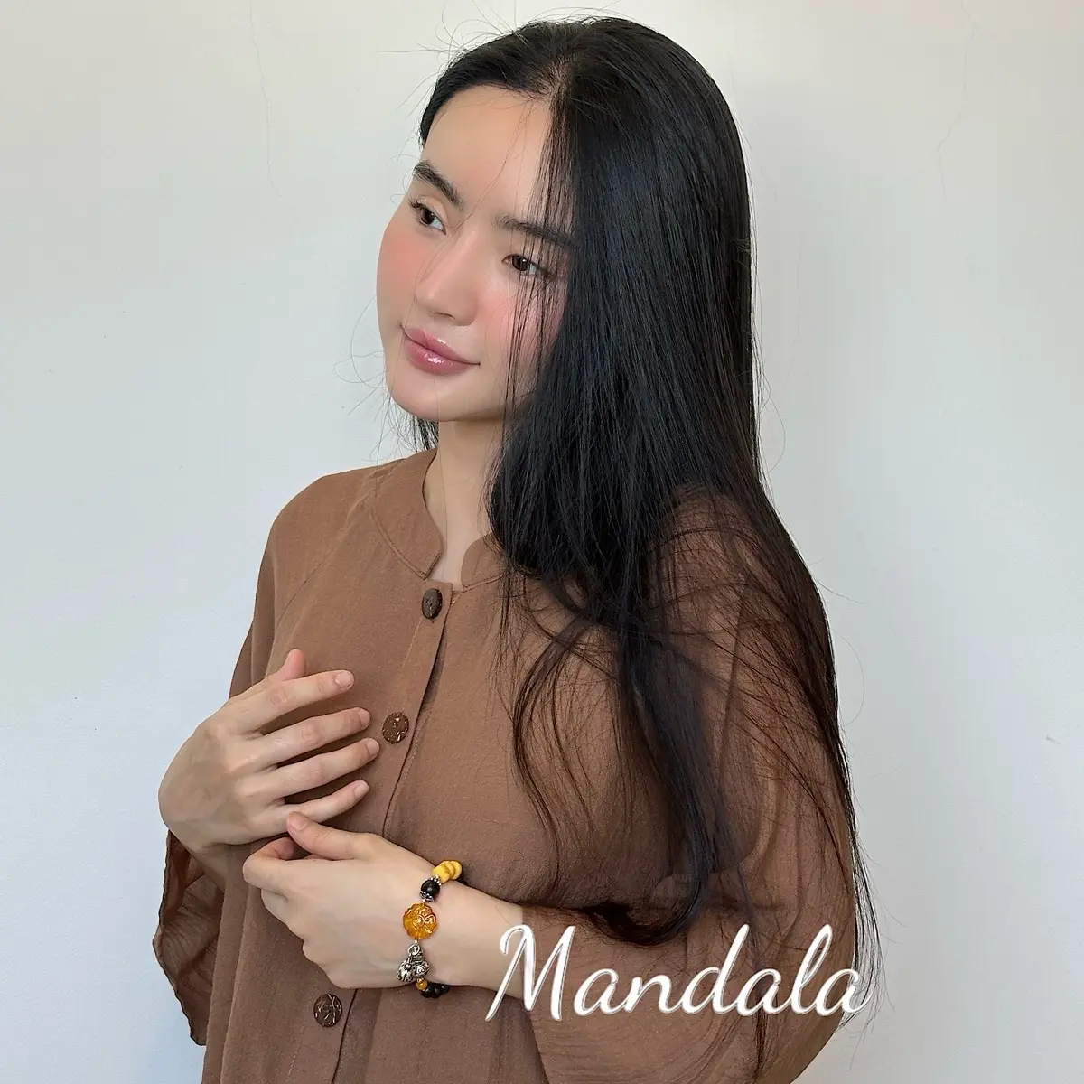 Trang Phục Hoa Tâm Mandala Đũi