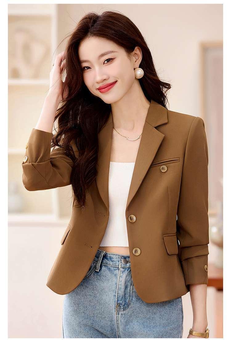 Product Introduction of Áo Khoác Vest Ngắn, Cao Cấp, Thích Hợp Cho Mùa Xuân Và Mùa Thu, Hàng Mới Về Năm 2025, Phong Cách Thường Ngày Nhỏ Thanh Lịch, Bộ Đồ Công Sở, Dành Cho Nữ, Áo Trên Top Women 20