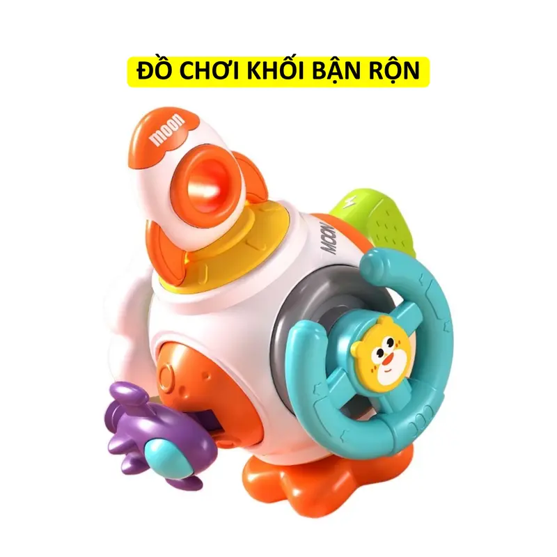 Đồ chơi khối bận rộn, đồ chơi phát triển tư duy cho bé 0