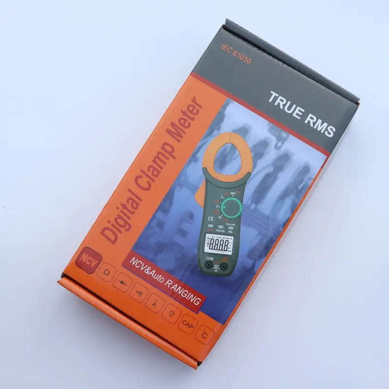 Ampe kìm NJTY 328D đồng hồ kẹp dòng AC và DC vạn năng đo tụ điện, diode, tần số, nhiệt độ, điện trở, điện áp NCV 3