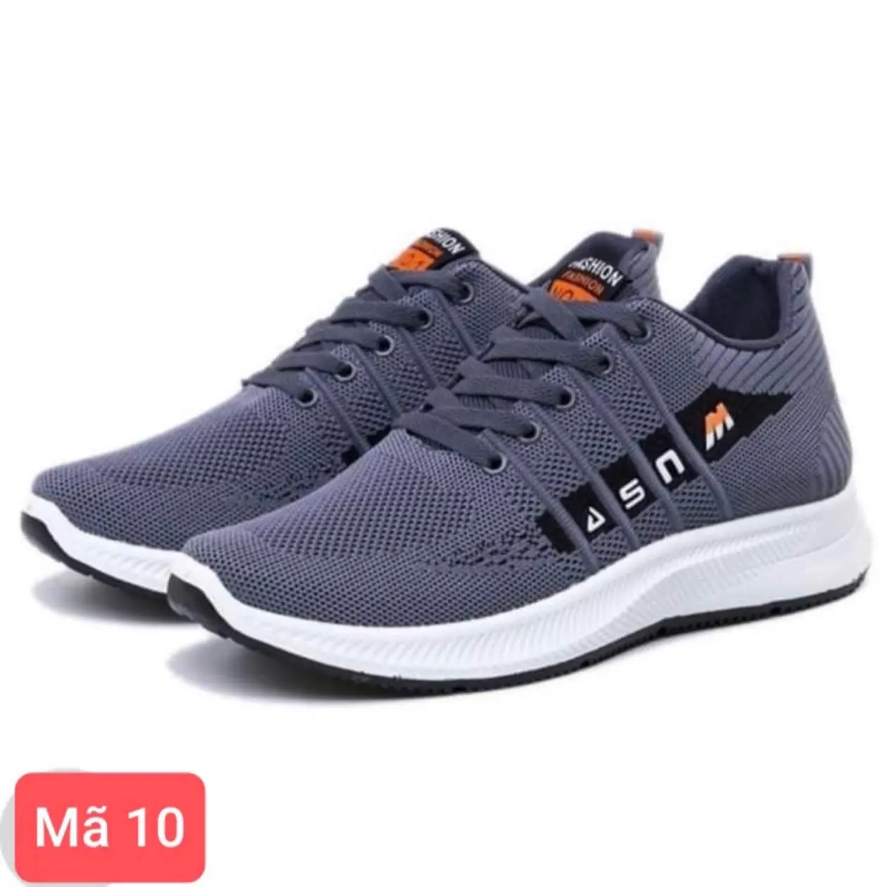 Giày thể thao nam FASHION đế cao su có lưới thoáng khí phù hợp chạy bộ tập gym