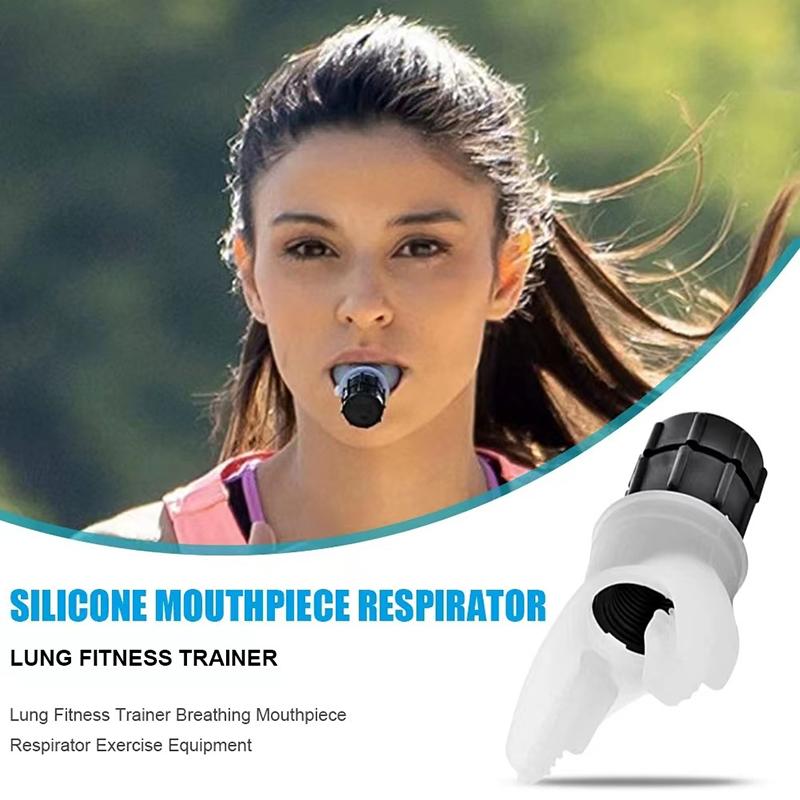 Breathing Trainer Lung Flexer Durable Fitness Exerciser Increases Lung Capacity Breath Adjustable Levels Respiratory Deep Breath 2
