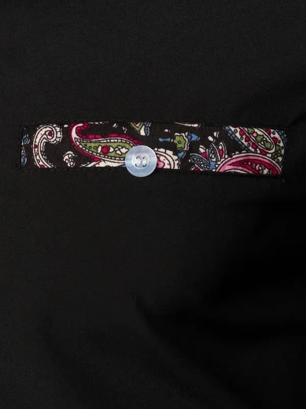 Men's Slim Paisley Print Button Front Shirt, Comfy Long Sleeve Tops for All Seasons, Casual Fashion Comfy Top for Men 8