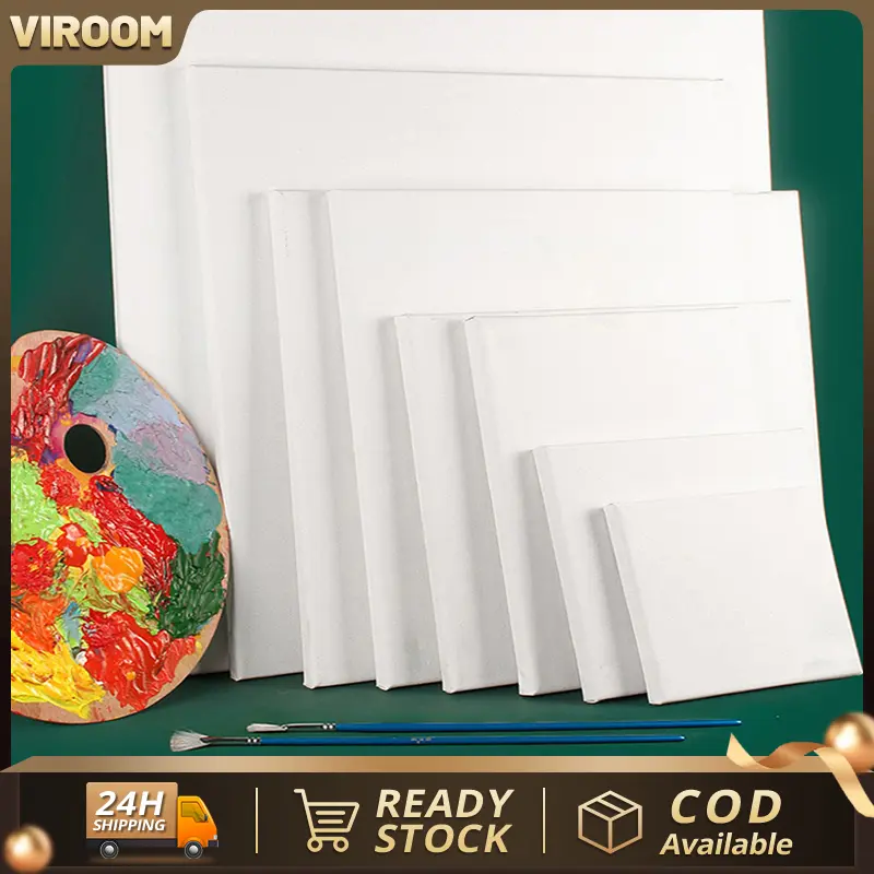 Art Student Painting Multi-size Stretched Canvas Frame High Quality and Durable Student Plain Painting Oil Painting Canvas Board
