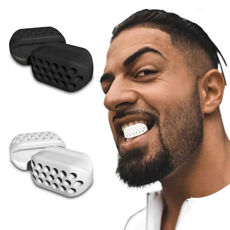APEN NEW Alat Latihan Rahang 2PCS Silicone Jaw Trainer Mastic Ball - TM734 0