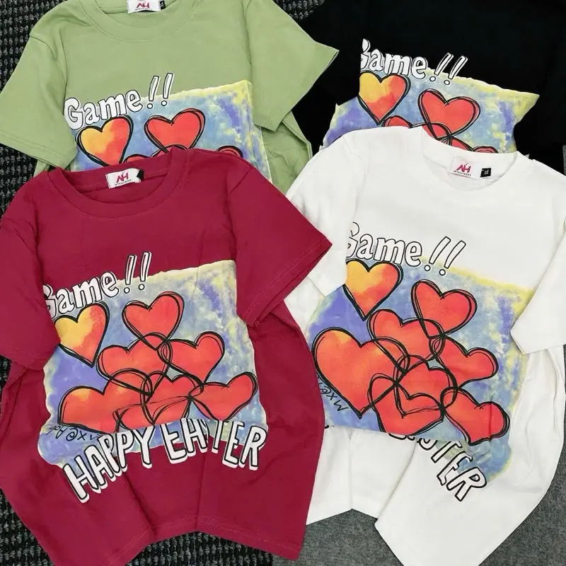 [ L2 ] Áo Thun Baby Tee Borip  Nữ in hinh Siêu Hot Chất Co Giãn Form Vừa 40-60kg Cổ Tròn