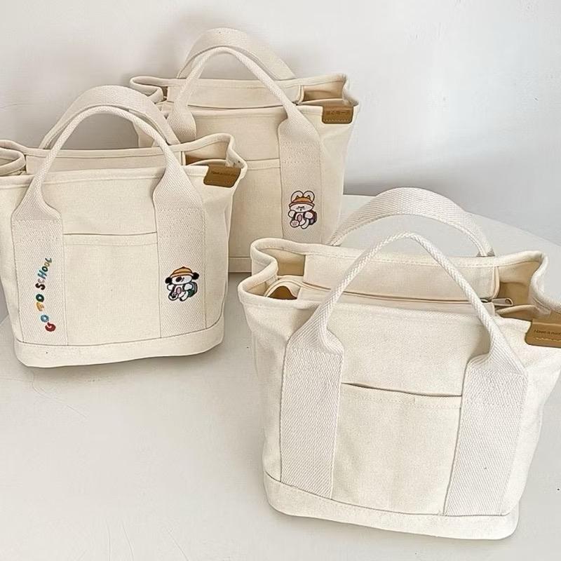 Túi Xách Bỉm Sữa Cho Bé Túi Đeo Chéo Vải Đi Du Lịch Thời Trang Hàn Quốc