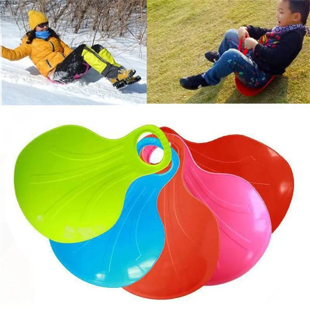 KGD848 Color Random Wear-resistant Ski Supplies Skiing Board Children Adult Sandboard Sandboarding Grass Sliding Board Sand Sliding Board Outdoor Snowboard