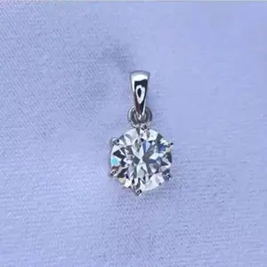 Liontin Titanium Silver Bandulan Kalung Elegan Tahan Karat - Model Terbaru Hadiah