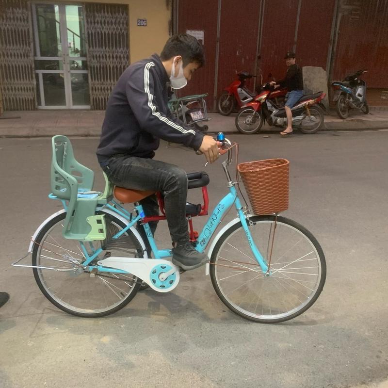 Ghế ngồi trước xe đạp an toàn cho bé Gắn Xe Đạp 7