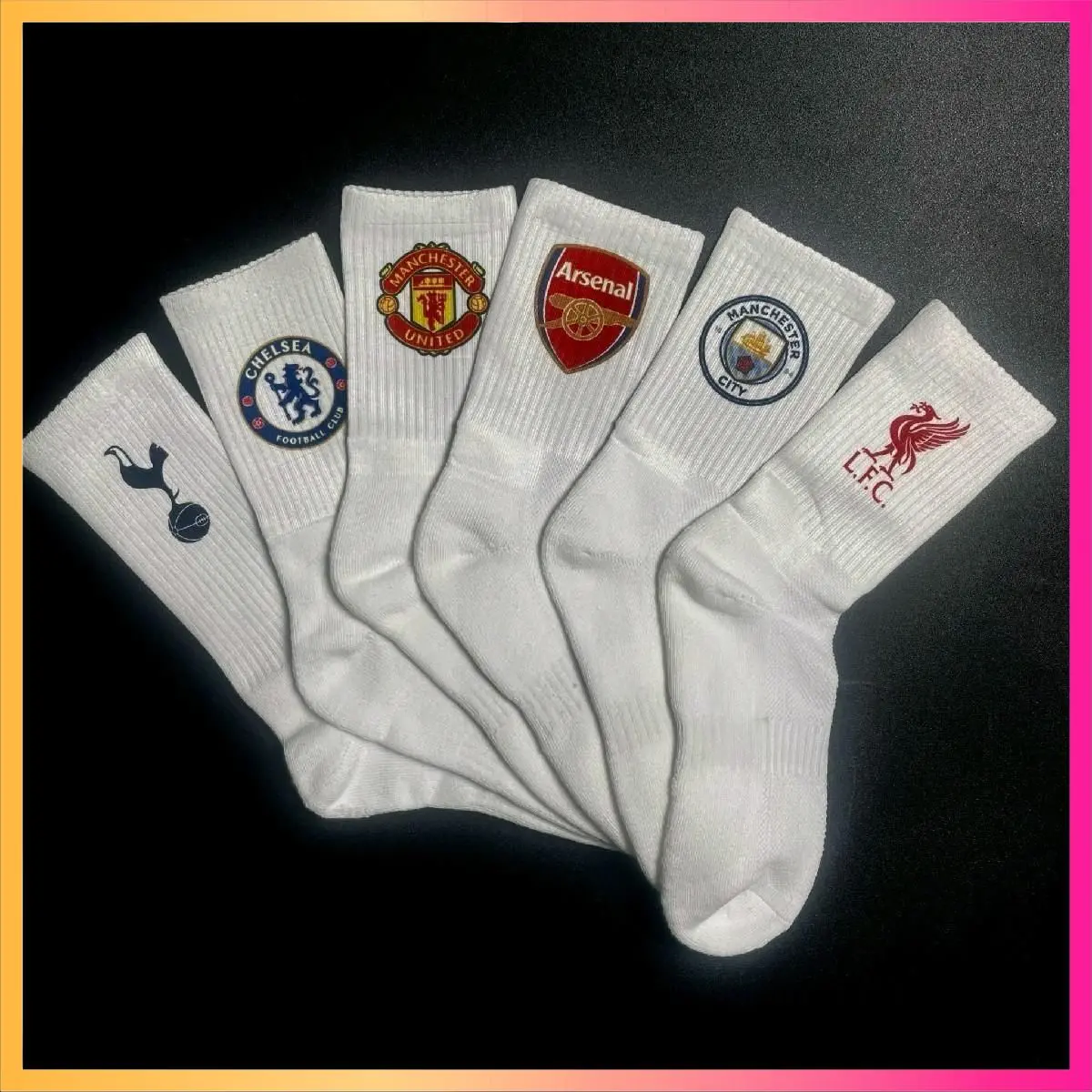 Free Ship - Tất bóng đá, Vớ đá banh CLB MU, REAL, BARCA, CHELSEA, ARseᵰAL, MC, BAYERN . TOP, SPORT