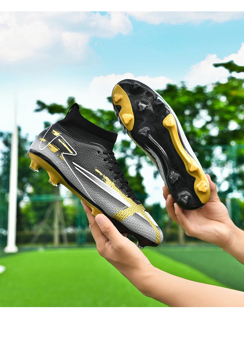 Product Introduction of （SIZE 33-45）Ready Stock Unisex Plus Size Football Shoes Outdoor Futsal Soccer Shoes Non-slip Training Shoes 21