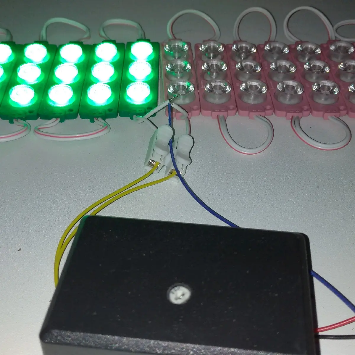 Modul Lampu Strobo flipflop 2chanel 12v / 24v dan 8led