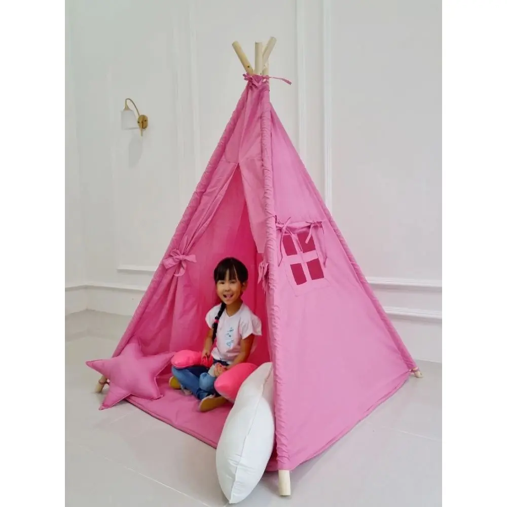 Tenda Teepee Tent Indian Anak Plus Matras - TPT 025