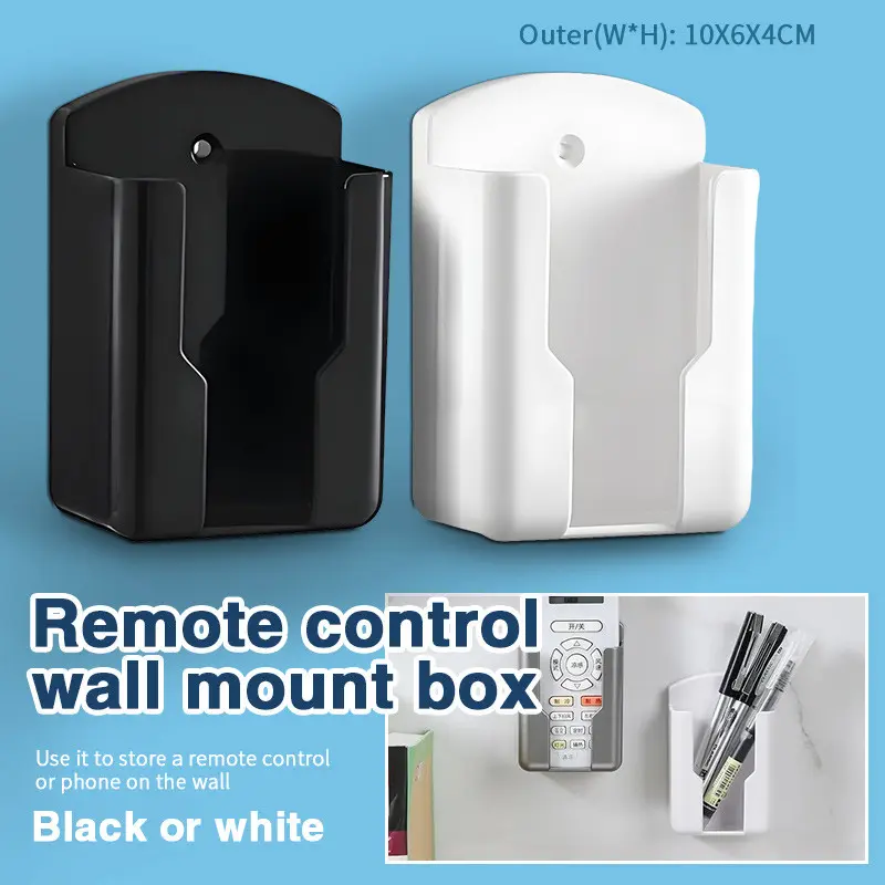 Mall Kualitas Tempat Remote Dinding Tv Dan Ac  Remote Tv / Remote Ac / Holder Hp / Rak Gantung Tempel Holder