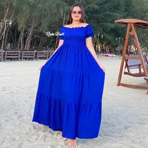 DRESS KERUT DADA LENGAN PENDEK VIRALLL Bumil Busui Rayon