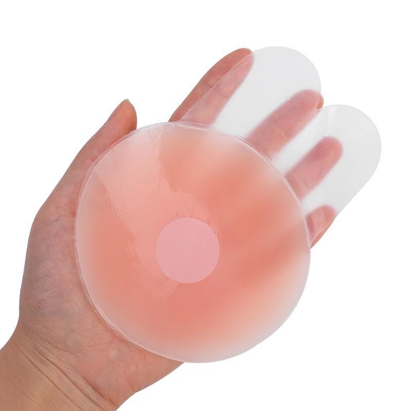 Product Introduction of Self Adhesive Silicone Nipple Cover / Reusable Breast Petals Lift Invisible Pasties Bra /Invisible Nipple Pasties Stickers with Box 51