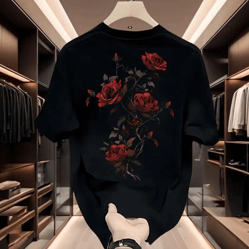 Áo Thun Cotton, Dành Cho Nam Giới, Tay Ngắn, Phong Cách Hợp Xu hướng Và Sáng Tạo, Dáng Rộng Vừa Vặn, Có In Hình, Ngoại Cỡ, Mùa Hè 2024 Hàng Mới Về 0