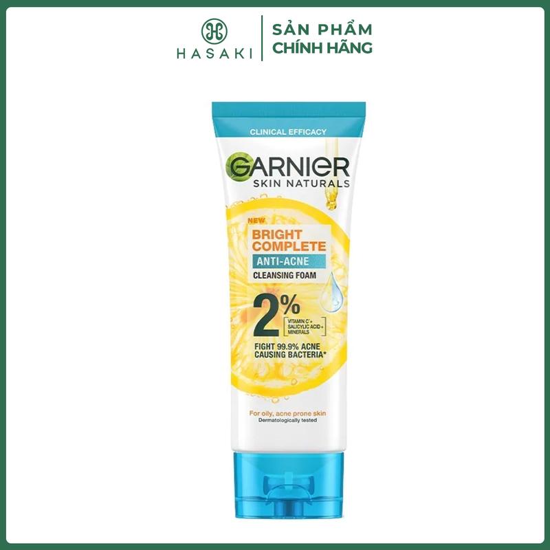 Sữa Rửa Mặt Garnier 3 Trong 1 100ml (Mới) | HASAKI BEAUTY Nữ Skincare