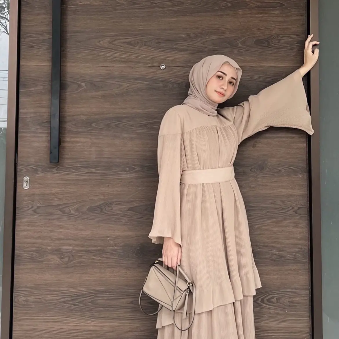 AZURA DRESS/DRESS PLEATS PLISKET/DRESS LEBARAN