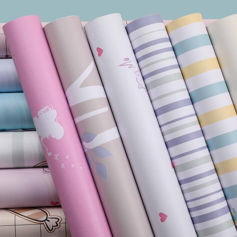 Product Introduction of BUNDLE !!! PAKET 5 ROLL/PCS WALLPAPER DINDING ALL VARIANT UKURAN PER ROLL 45CM X 8 METER ADIPATI 45