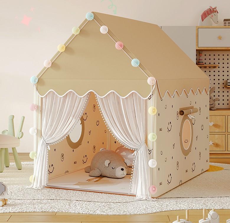 Lều cho bé Lều công chúa hoàng tử Lều dễ thương cho bé - Nơi bé vui chơi học hỏi và khám phá - Khung INOX chắc chắn