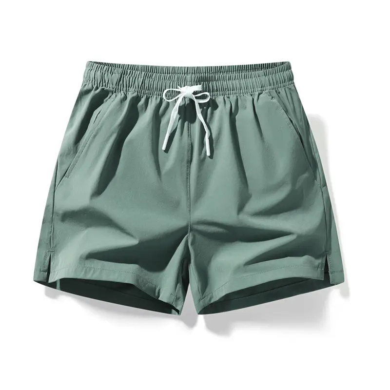2025 new shorts for men's summer sports, leisure, quick drying, training, fitness, three quarter pants