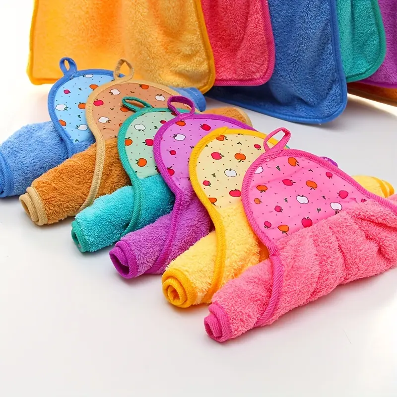 Super Soft Microfiber Kitchen & Bathroom Towel - Bohemian Style, Highly Absorbent, Hand Wash Only, Cartoon Pattern, Perfect Choice for Halloween Decoration