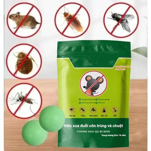 Thuốc Đuổi Chuột Dạng Viên Viên Nén Đuổi Chuột Siêu Mạnh 1 Gói 10 Viên Hiệu Quả Tức Thời Bảo Vệ 24 7 Thành Phần Thực Vật Không Độc Hại An Toàn Ngăn Chuột Tái Xuất Hiện