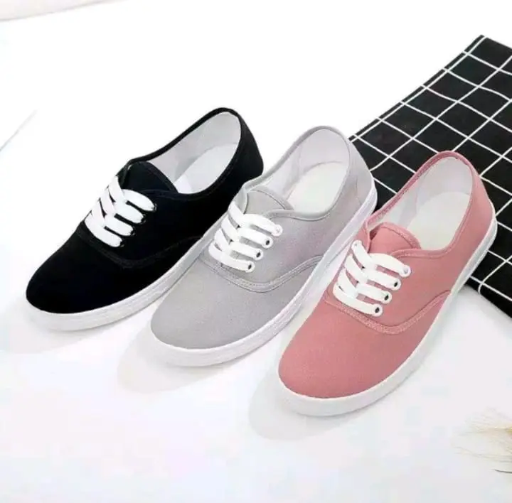 Sepatu Slip On Wanita S08 Model Tali TERBARU