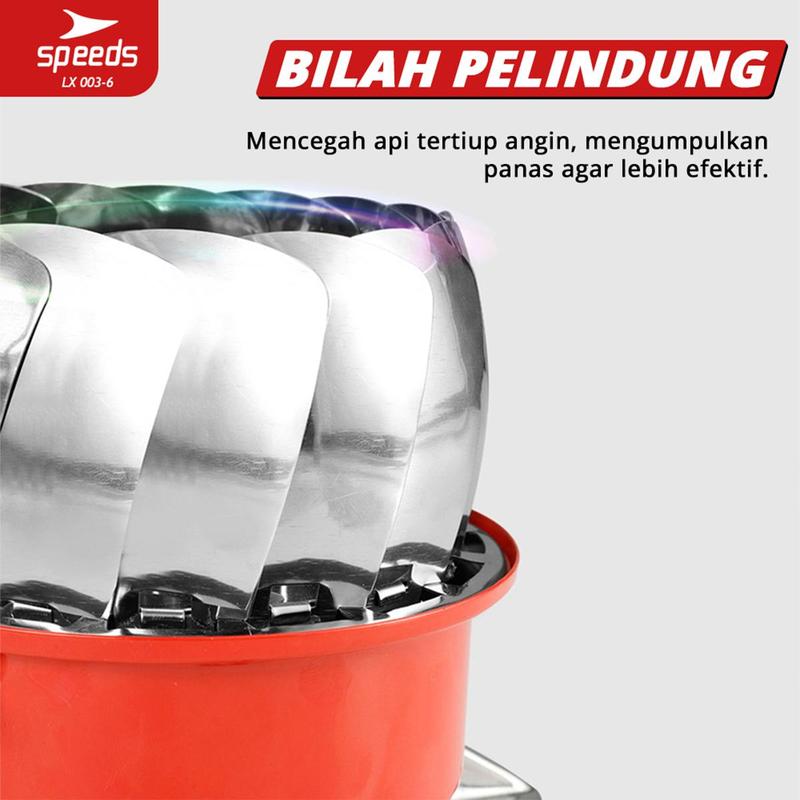 Product Introduction of Speeds Kompor Camping / Kompor Portable Alat Masak Camping Untuk Berkemah 003-6 2