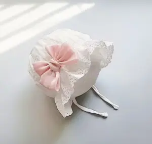 Topi Bayi Perempuan Newborn - Topi Bayi Perempuan Pita