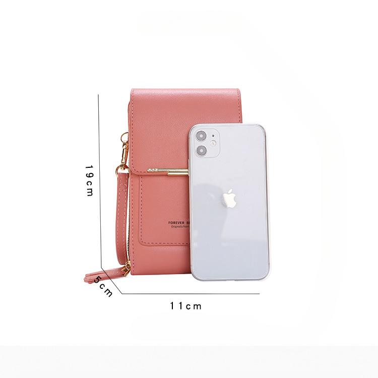 ELIPAPRO   9066 Women's Touch Screen Mobile Phone Messenger Bag 2025 New Fashion Key Change Bag 2