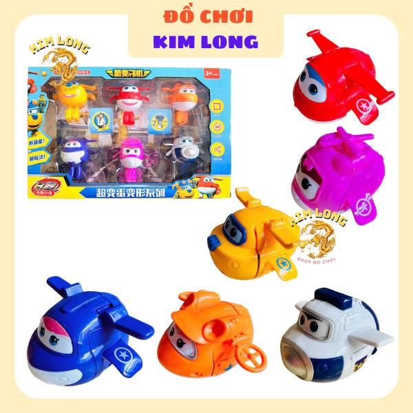 Đồ chơi mô hình Đội bay siêu đẳng Super Win Robot biến hình máy bay 4 NHÂN VẬT QUÀ TẶNG CHO BÉ ẢNH THẬT 7