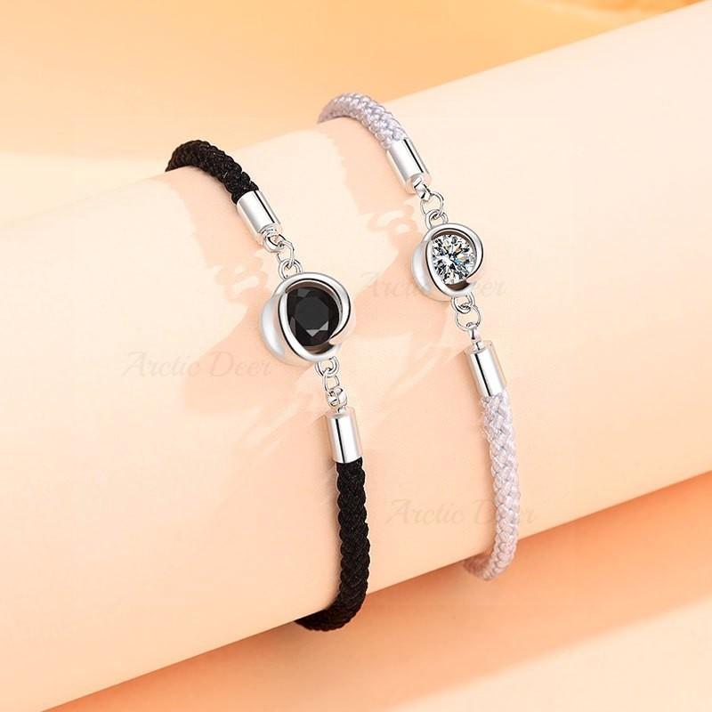 Gelang couple pasangan-you are the one gelang couple aesthetic terbaru-Z11 2