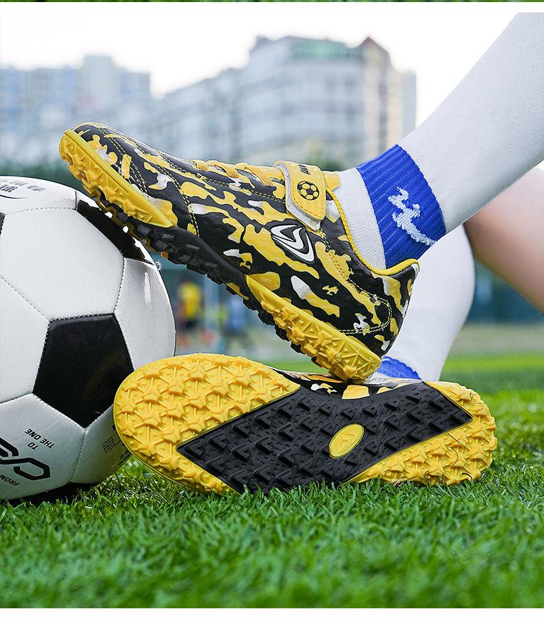 Product Introduction of Authentic Soccer Shoes Non-Slip Spike Children Boys Girls Youth Breathable Long Spike Wear-Resistant Elementary School Competition Sports Shoes Footwear 29