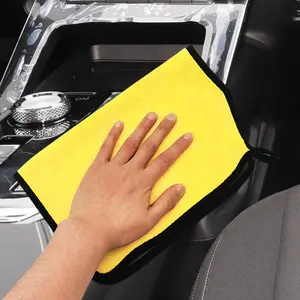 Kain Lap Microfiber Serbaguna 2 Sisi Multifungsi DBL HL0468 30x30cm untuk Mobil Motor - Y2021